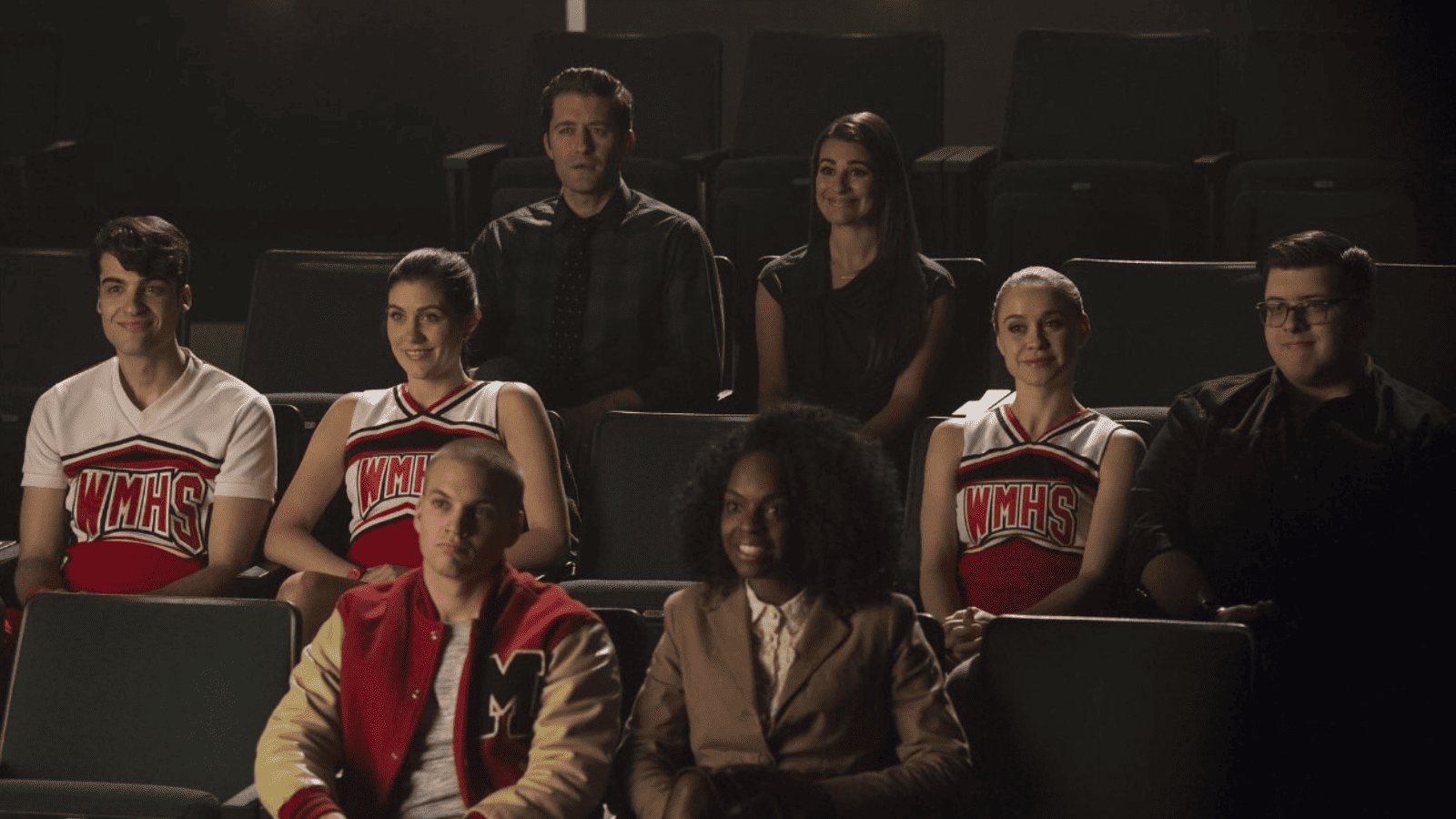 Scene from Glee