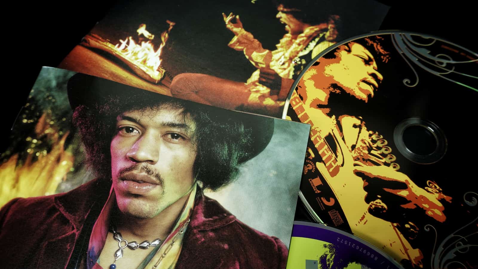 Jimi Hendrix album cover