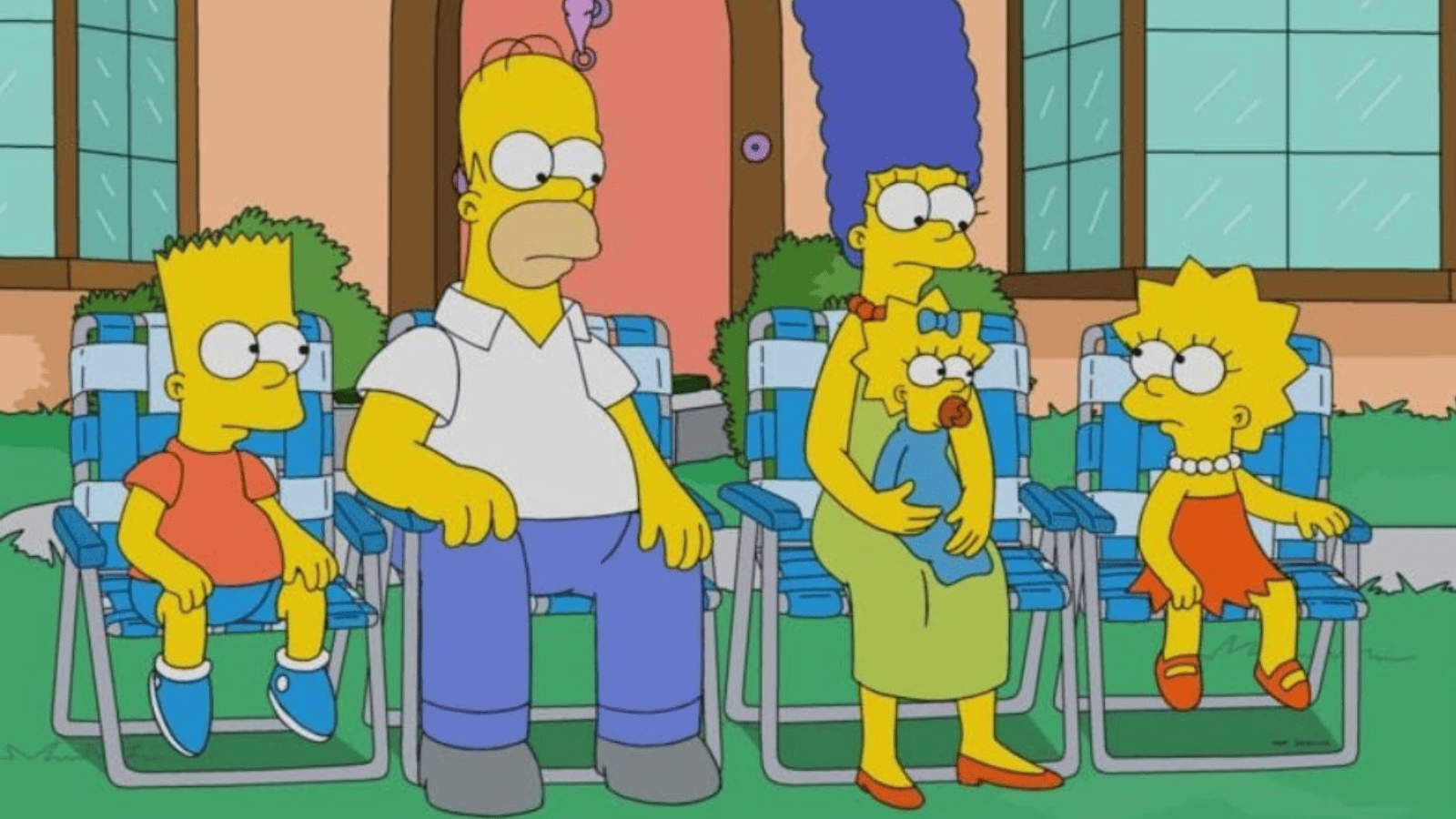 Scene from Simpsons