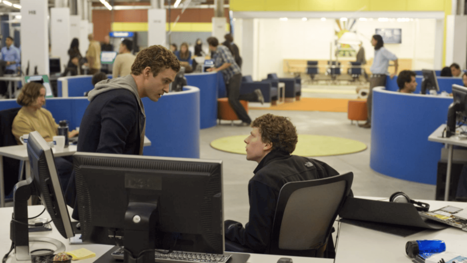 Scene from The Social Network