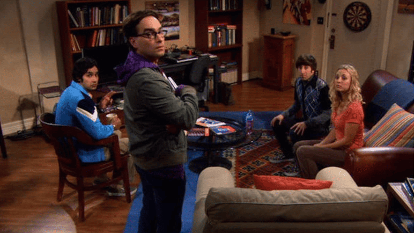 Scene from the Big Bang Theory