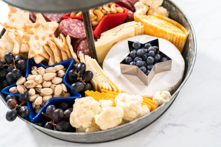 Charcuterie Letter Boxes: This creative take on a meat and cheese tray  elevates any event