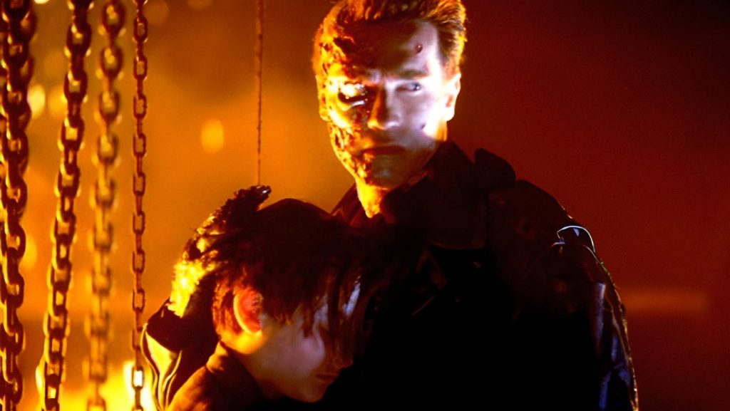 Terminator 2 Hug 21 Movie Quotes That Defined Pop Culture - movie nights and sleepovers
